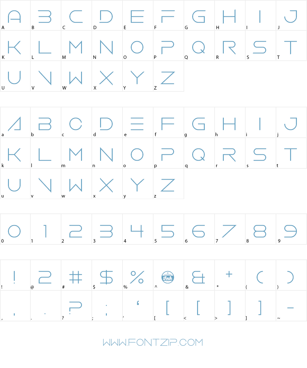Vermin Vibes 4 Helium Font Character